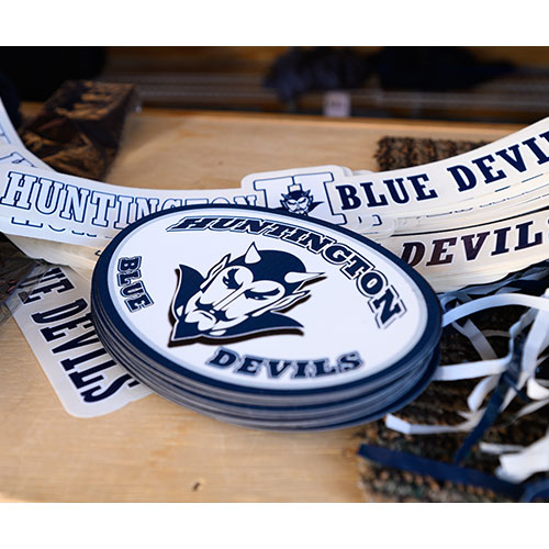 Huntington blue devils sticker