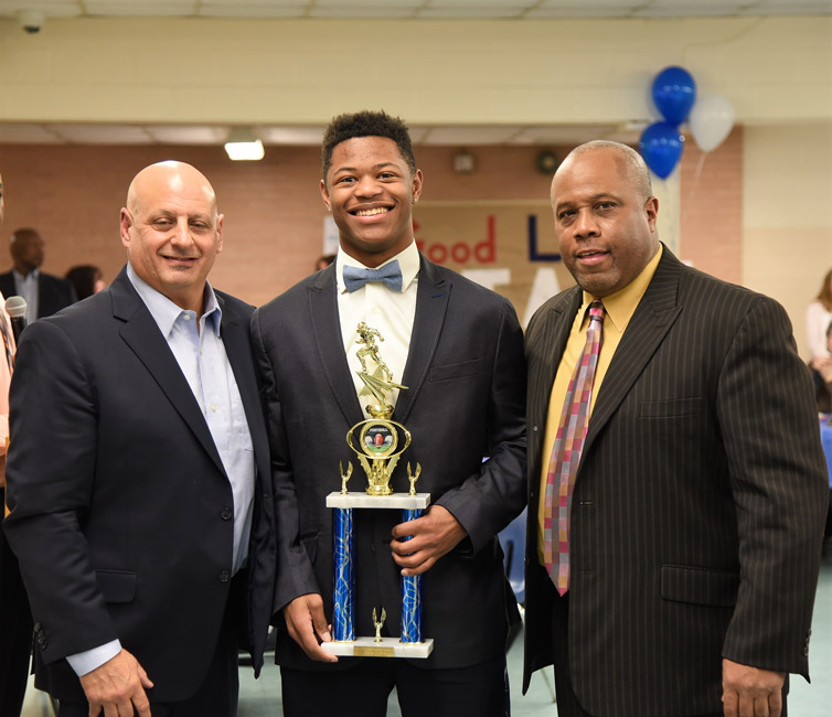 Jared Leake and coaches