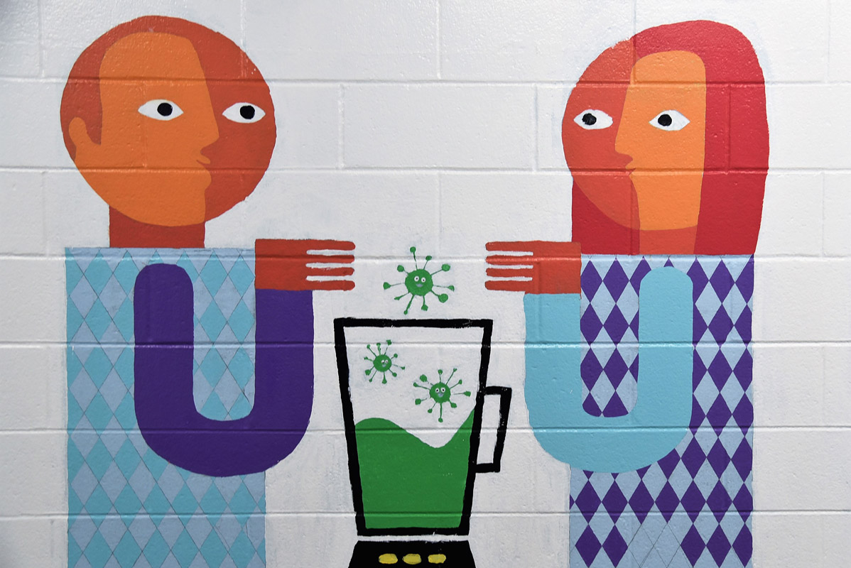 LI scientific discovery murals