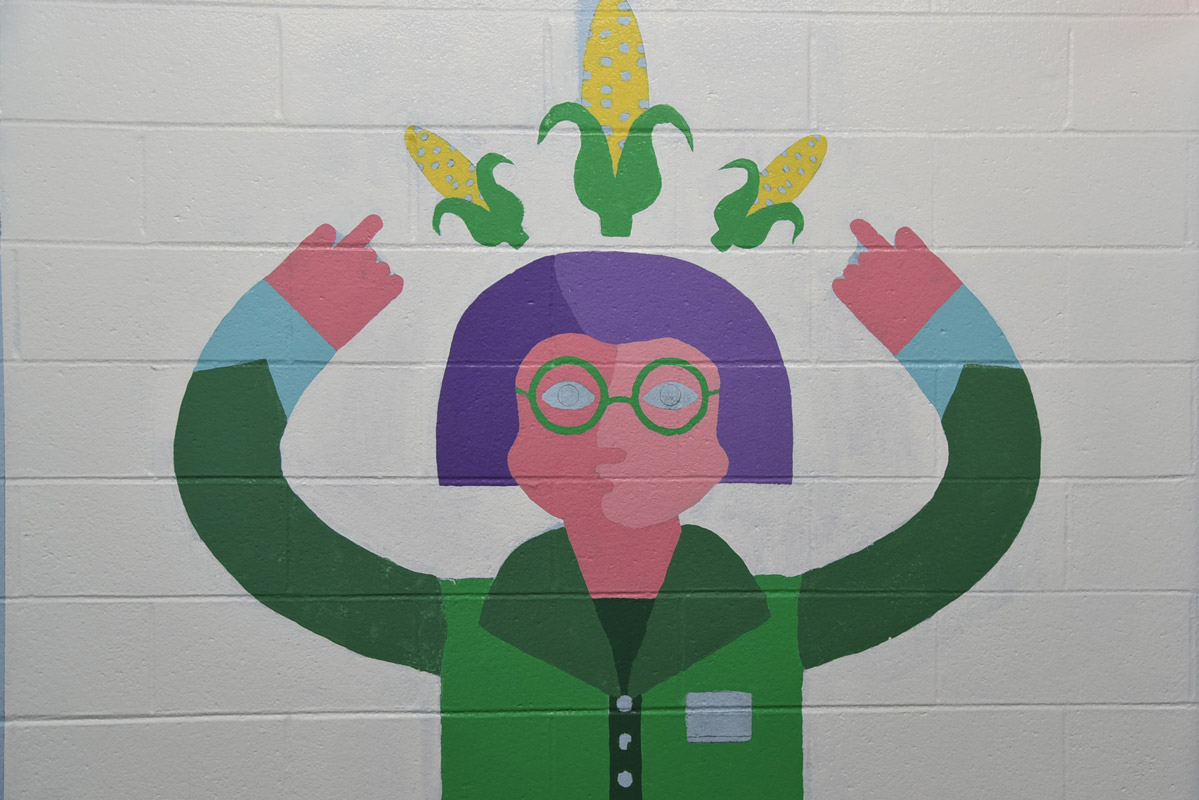 LI scientific discovery murals