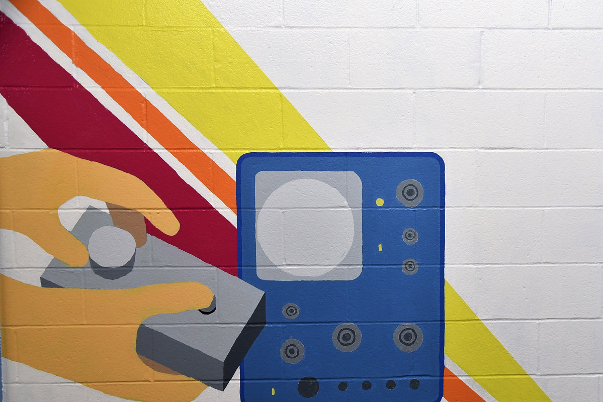 LI scientific discovery murals