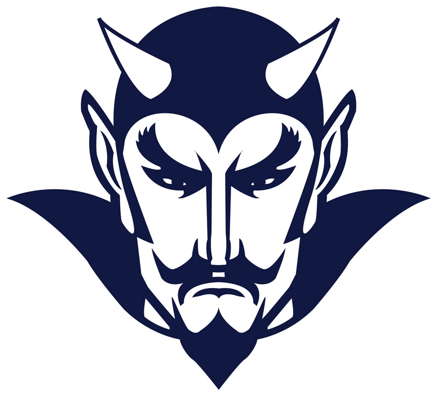 Huntington High School Blue Devil logo
