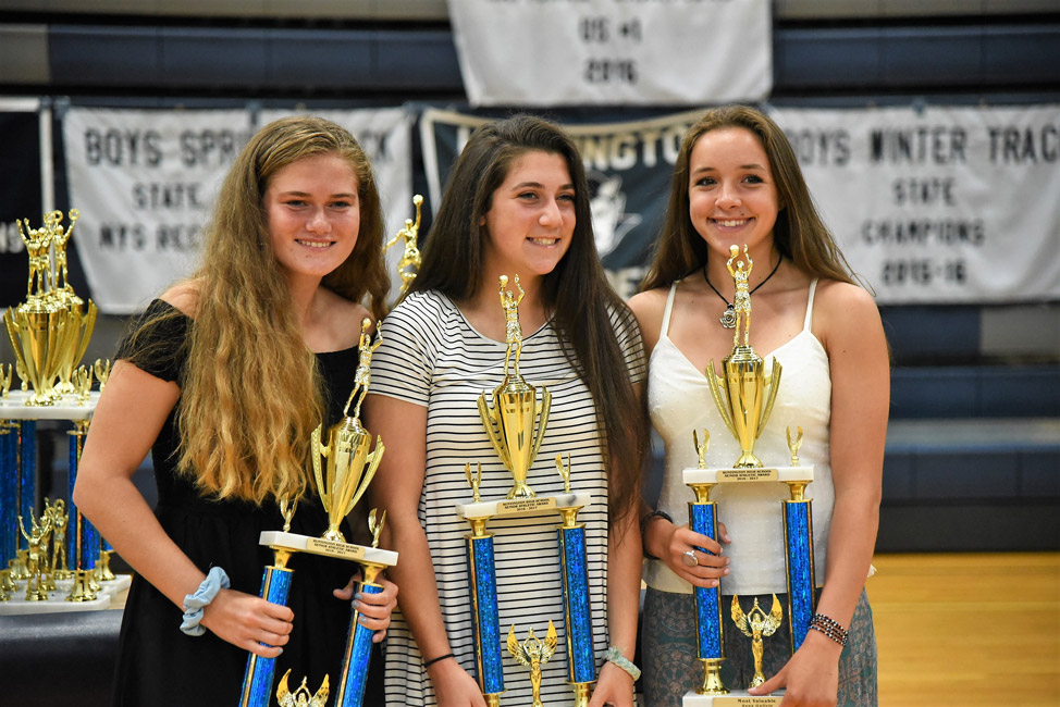Tara Wilson, Emma Petrizzi and Anna Gulizio