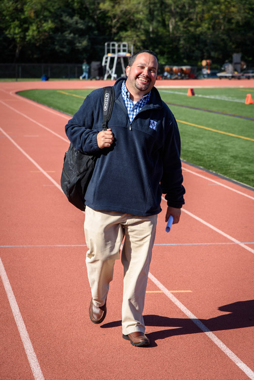 Brian Stellato walking