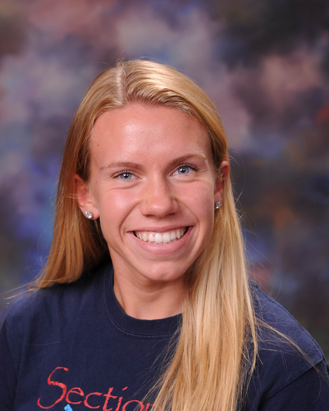 Huntington senior Nicole Abbondandelo is off to a great start to the track season.