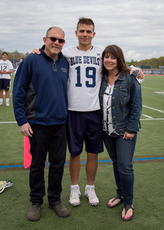 Garrett Moya and Parents