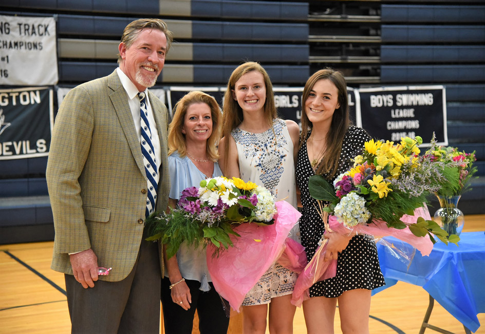 Booster Club Recognizes Interns
