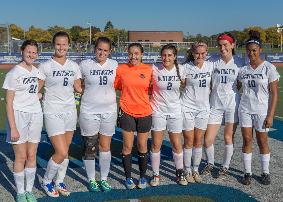 girls' soccer team seniors