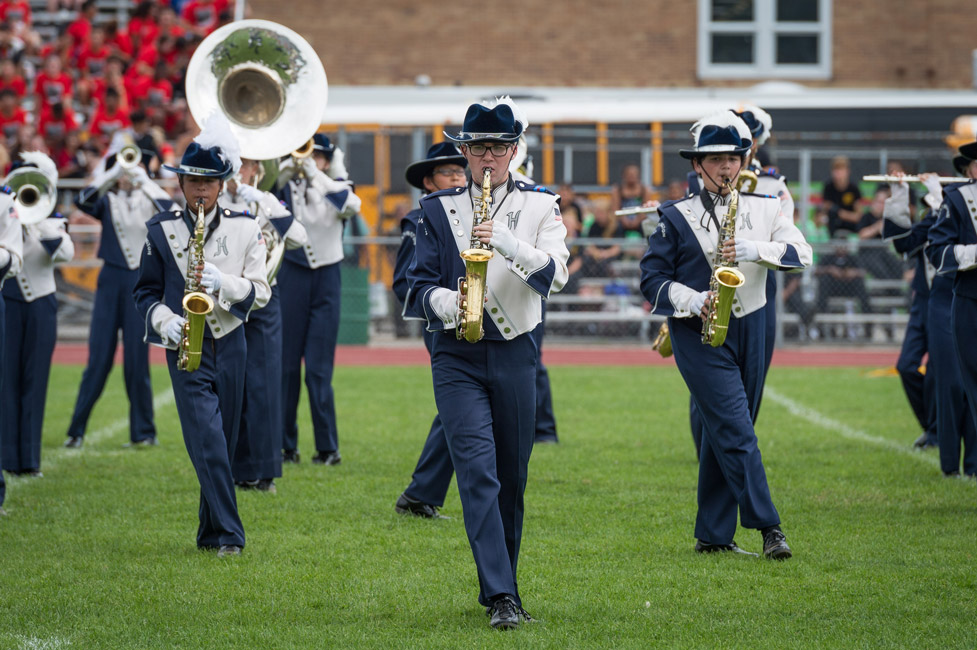 Blue Devil marching band