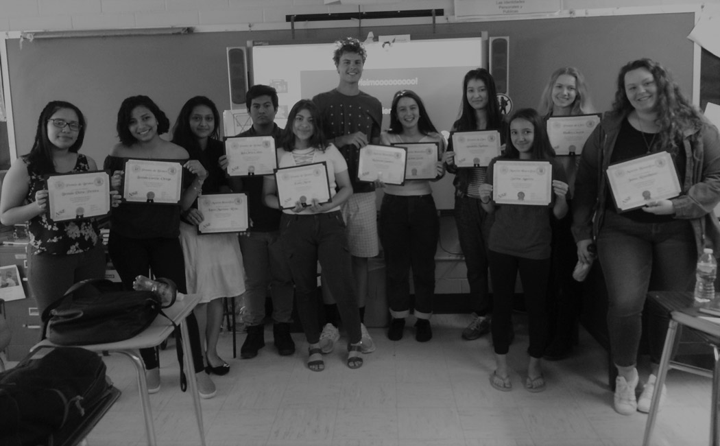 Mercy Pena's third period class
