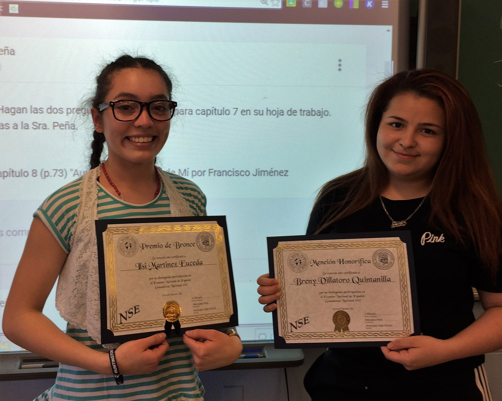 Ilsi Martinez Euceda and Breny Villatoro Quintanilla