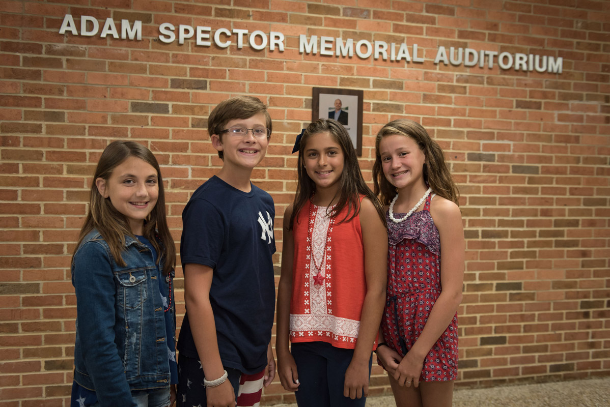 Woodhull student council officers Adrianna Abatiello, Jake Amend, Kiera Coulter and Reese Rinaldi. Darin Reed photo