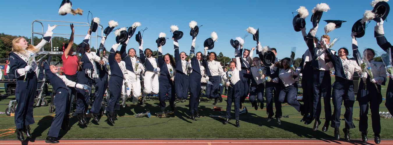 Marching Band celebrates