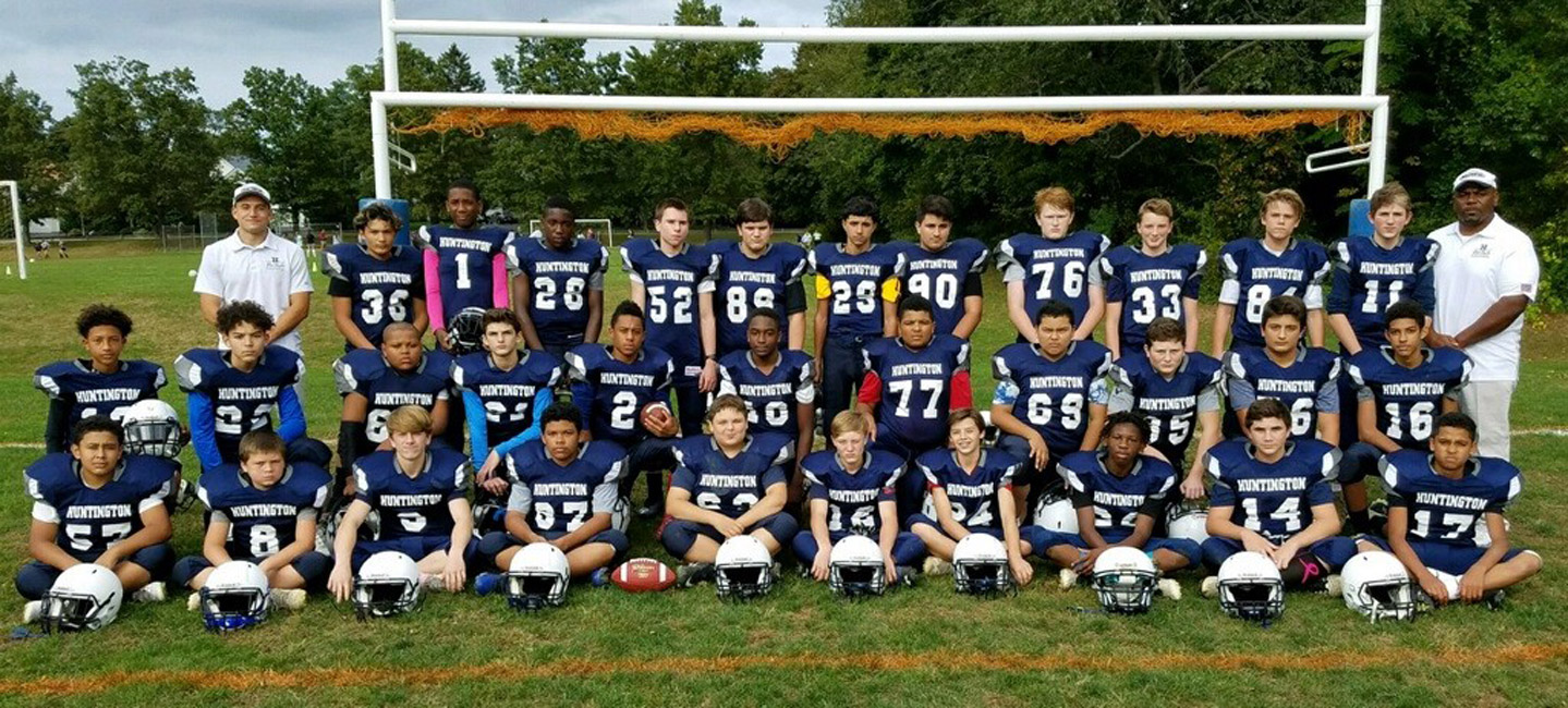 Finley's eighth grade football team