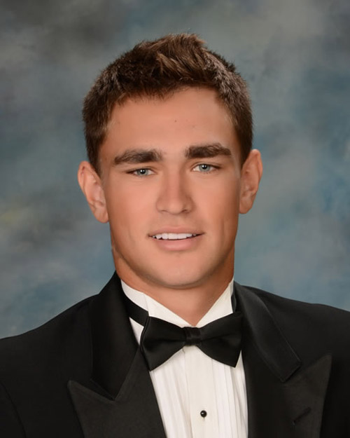 Patrick Reilly as a Huntington
High School senior.