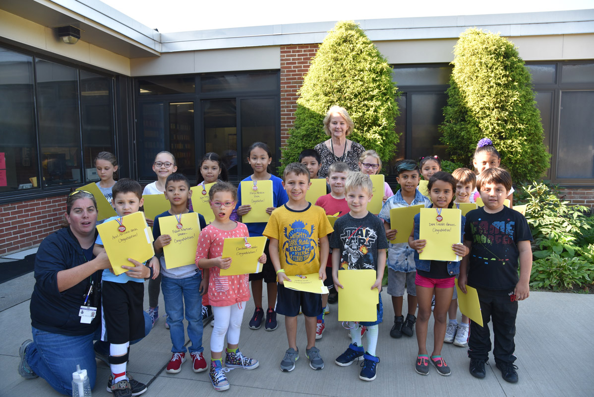 Featured Artists of the month with Principal Marsha Neville