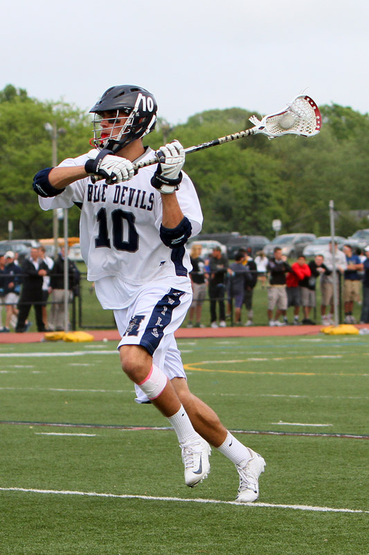 Patrick Reilly in action as a Huntington senior. 