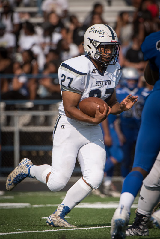 Eric Sands is havingn a great year for Huntington. (Darin Reed photo.)