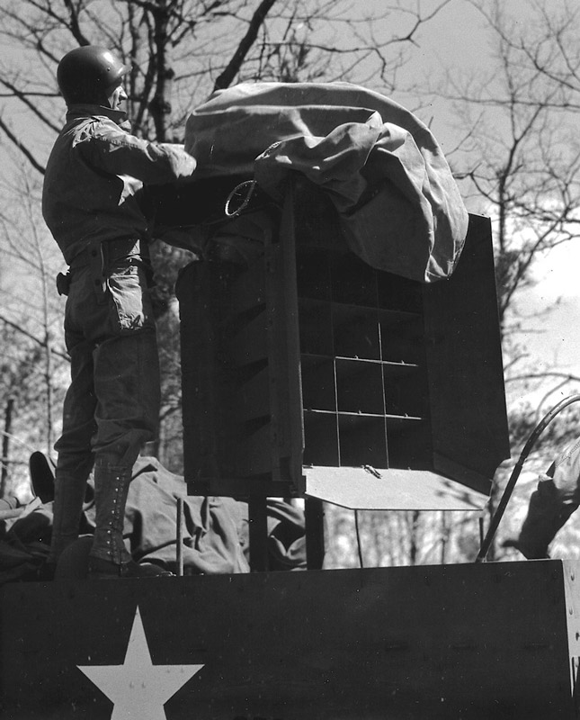 Giant speakers could project fake Army sounds as far as 15 miles