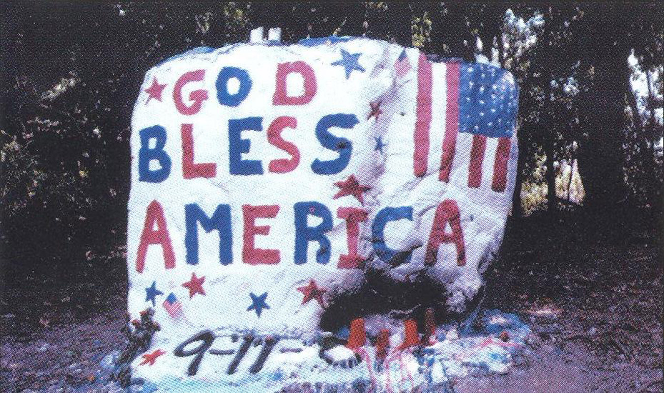 The Rock at Huntington High School on Sept. 11, 2001 