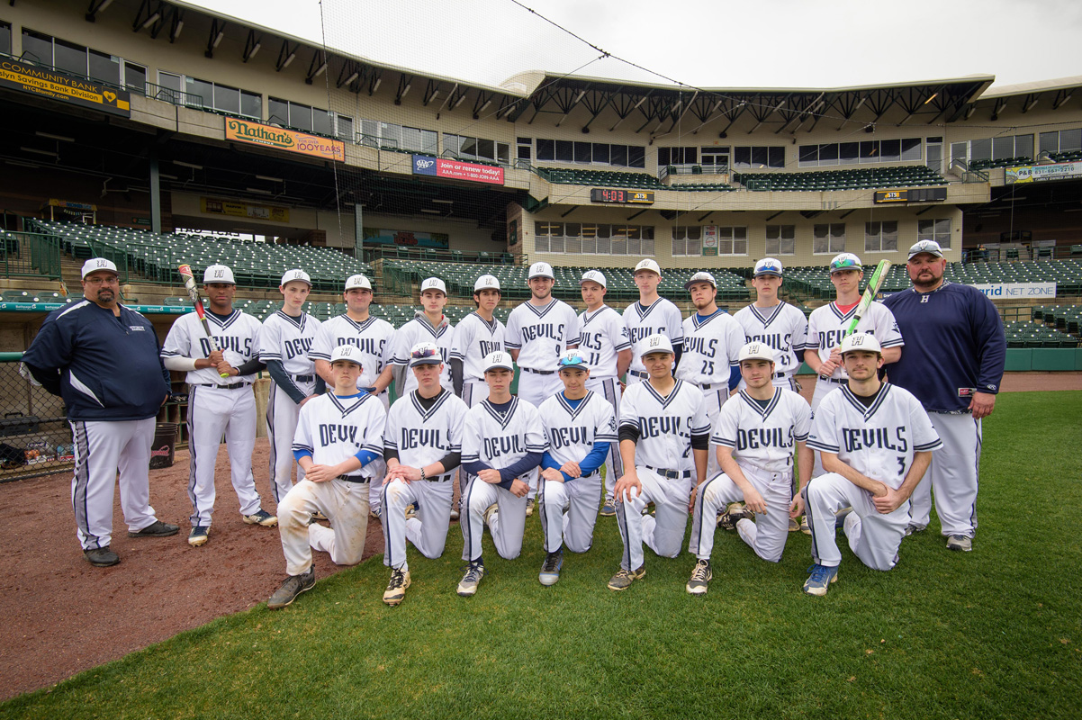 Third baseball image