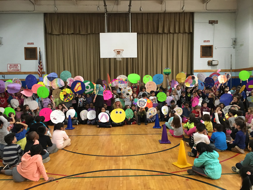 Flower Hill School students celebrated their love for reading at a special assembly.