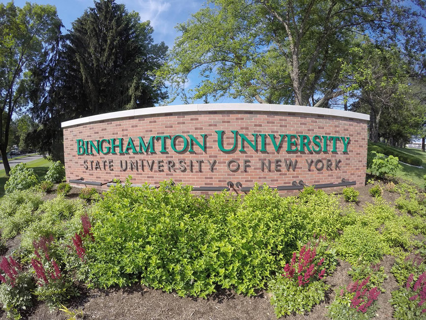Huntington senior Cailan Polishook plans to attend Binghamton University in the fall.