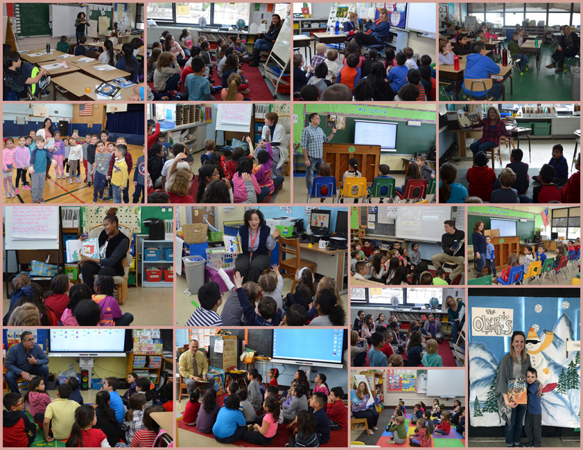 Jefferson students were visited by guest readers during the recent PARP program.
