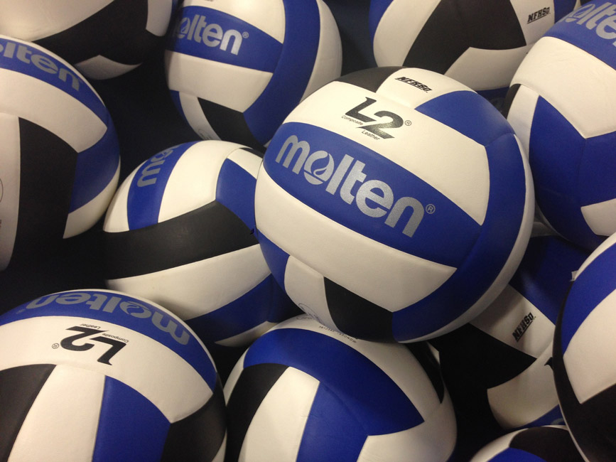 The Finley boys' volleyball team featured several exciting young players 