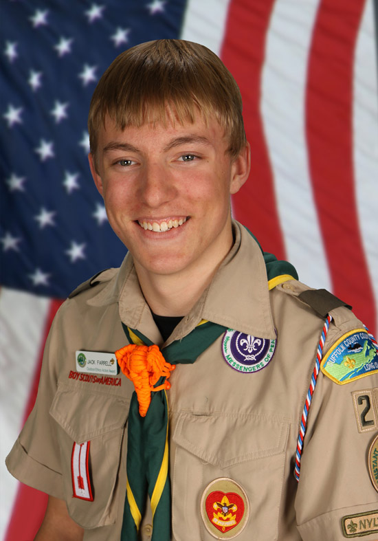 Huntington High School junior Jack Farrell.