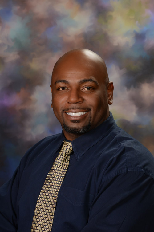 Huntington boys' track and field head coach Ronald Wilson.