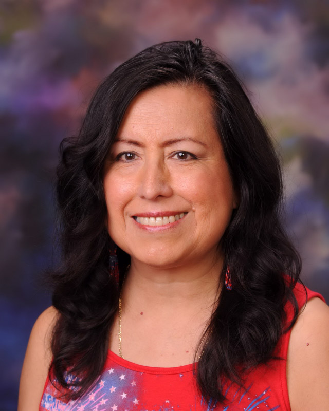 Huntington AP Spanish teacher Mercedes Pena.