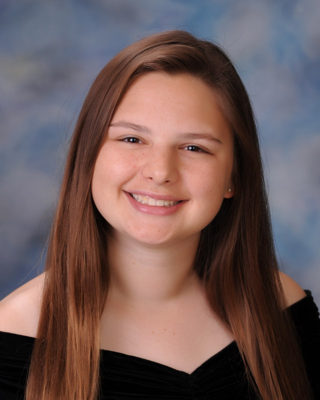 Huntington High School senior Katarina Obermaier.