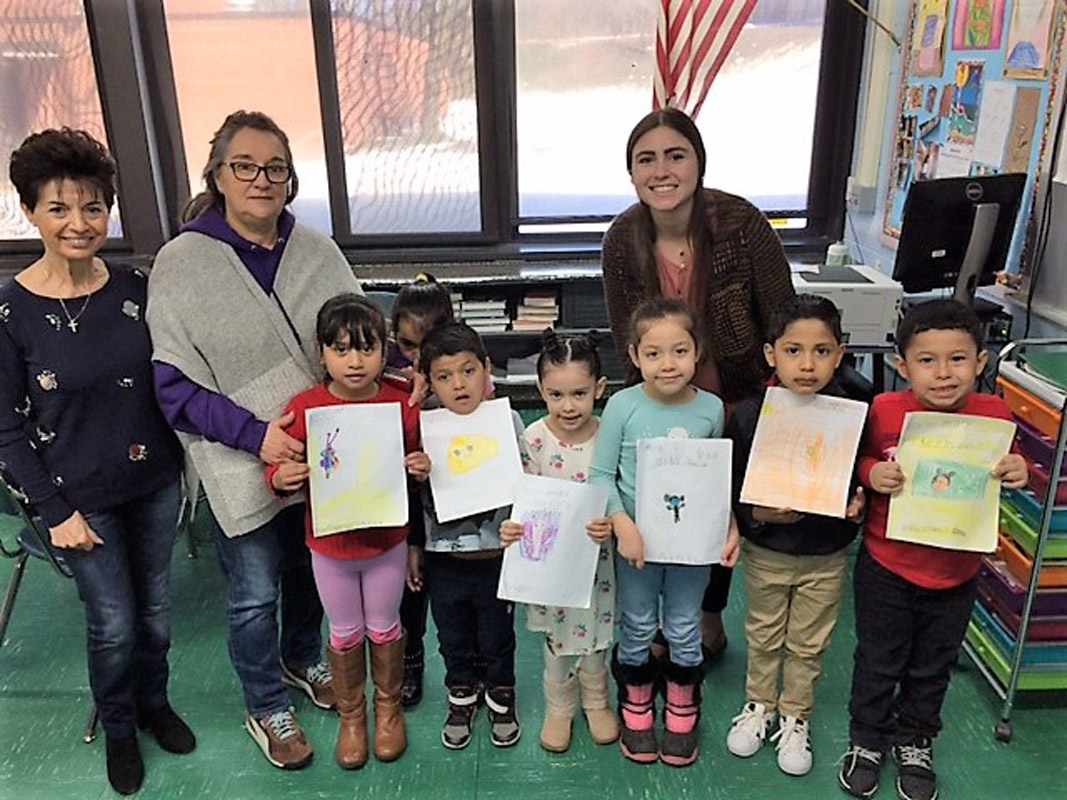 Huntington's K-2 Saturday Academy program included about 60 enthusiastic  participants..