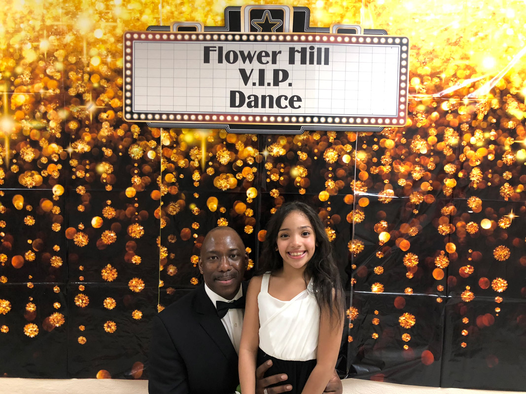 Flower Hill's VIP Dance drew a crowd dressed to impress. .