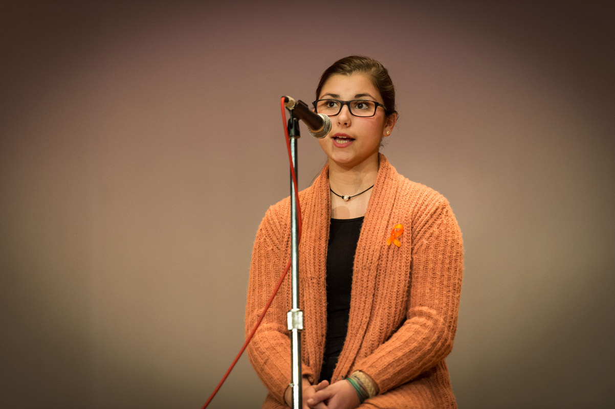 Bella McGinniss captured second place in the 2017 K-Factor talent show. (Darin Reed photo)