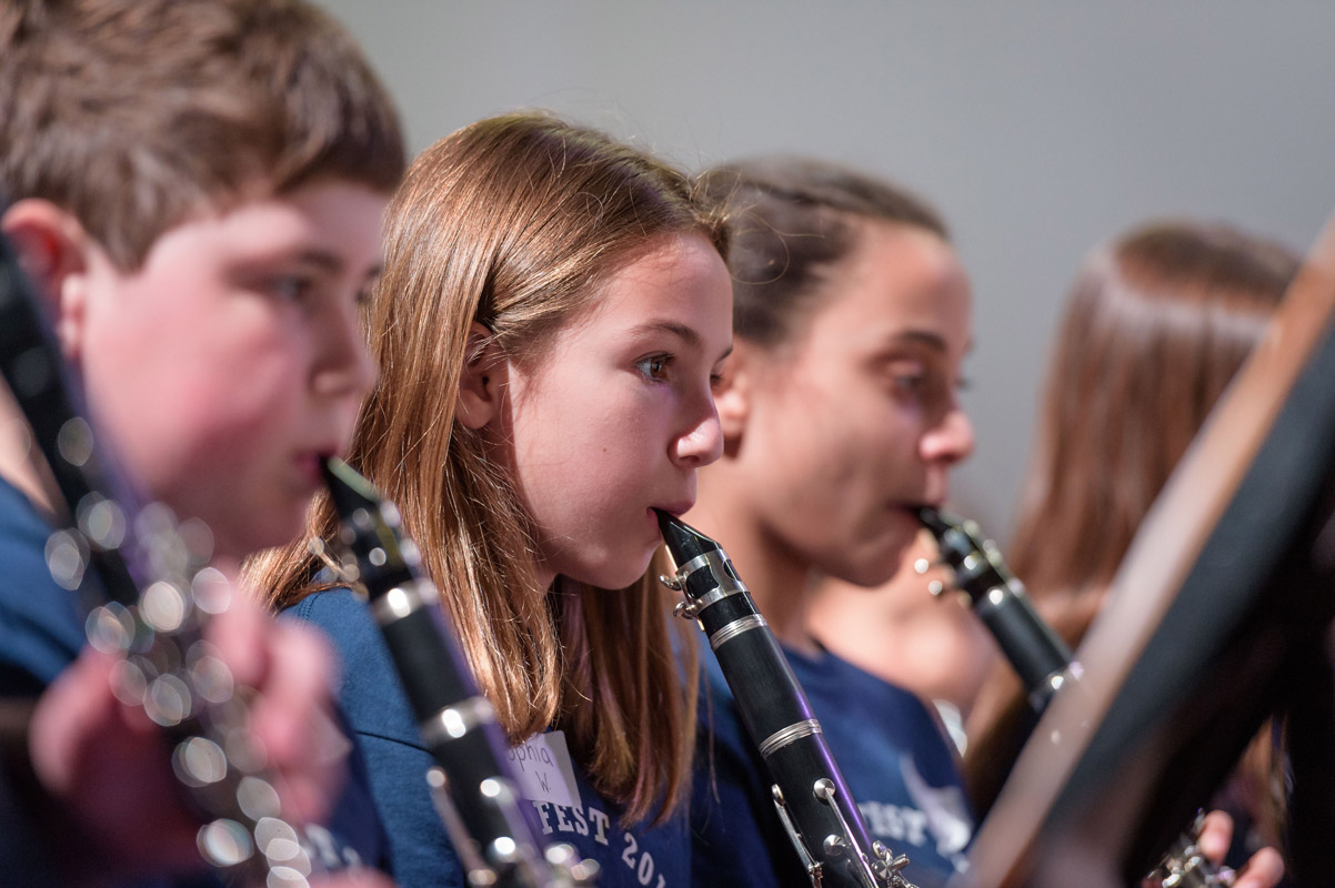 Band Fest participants sharpened their skills. (Darin Reed photo (3)