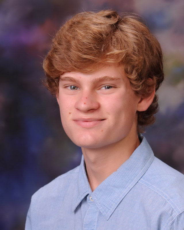 Huntigton freshman Andrew McKenzie.