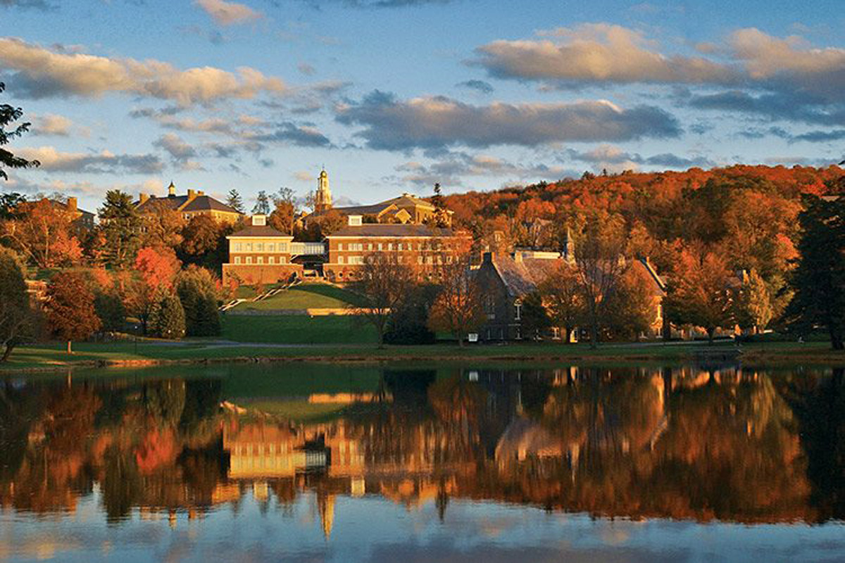 Colgate University has one of the most picturesque campuses in the United States