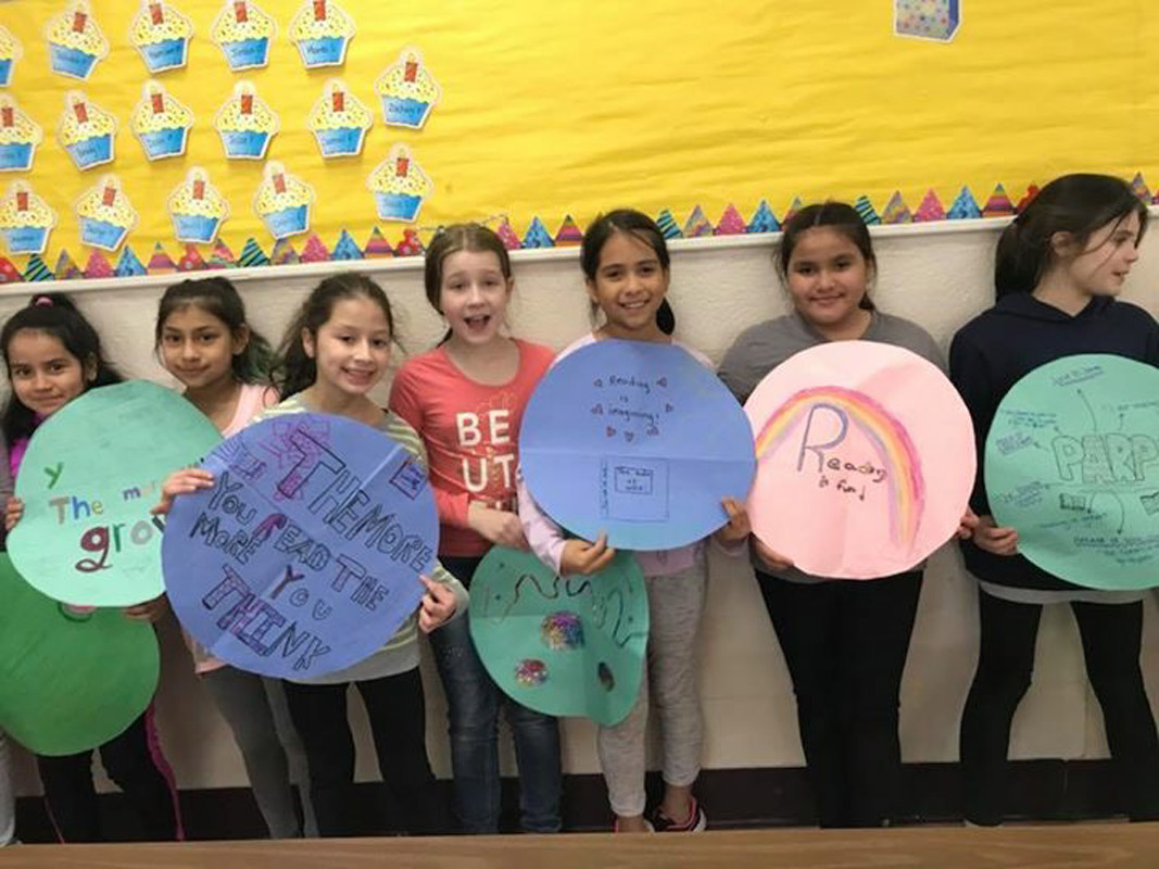 Flower Hill School students celebrated their love for reading at a special assembly.