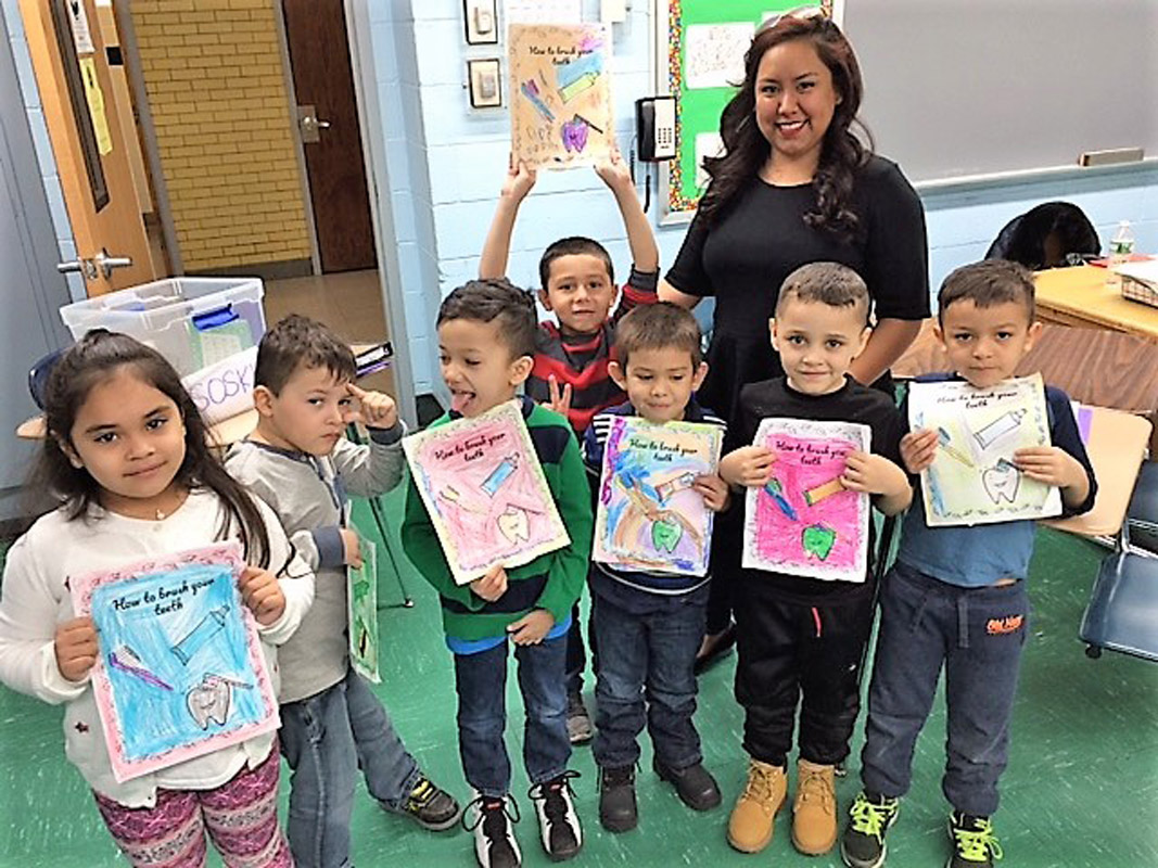 Huntington's K-2 Saturday Academy program included about 60 enthusiastic  participants.