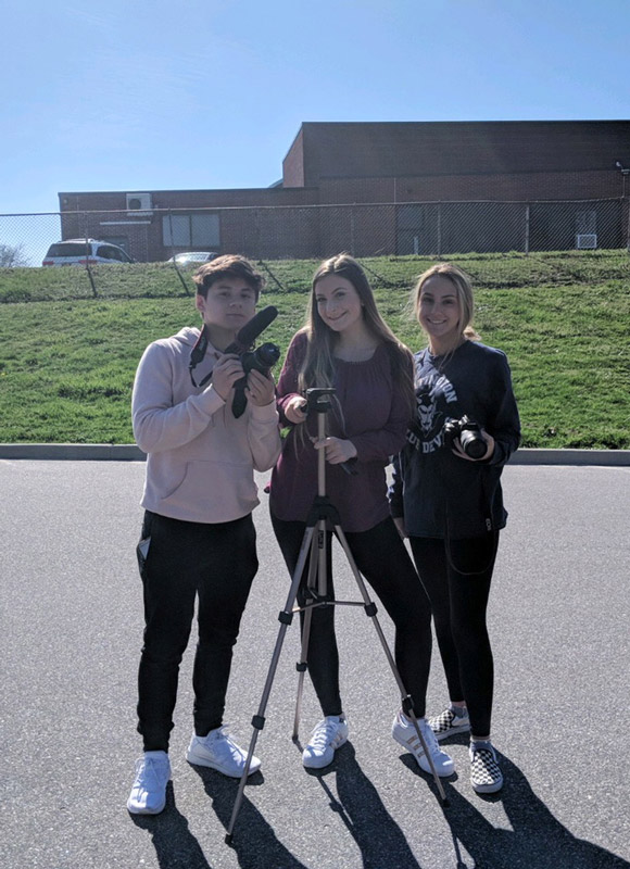The Fast Photo film team has been working hard.