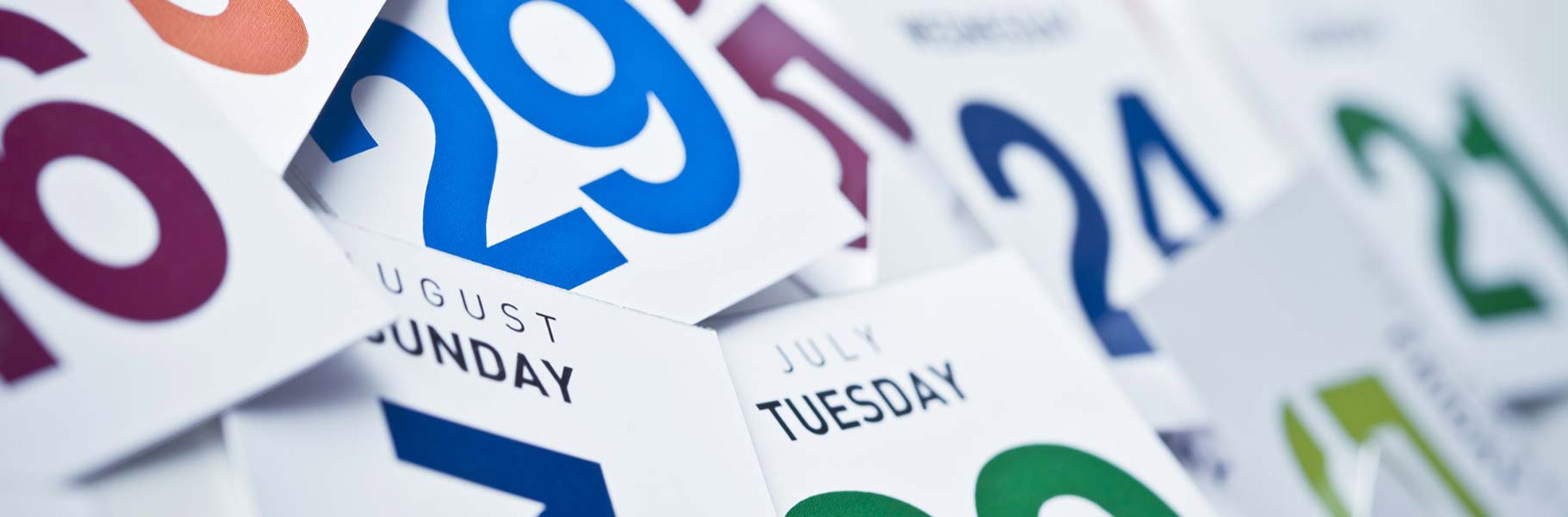 The Huntington School District has made available an interactive calendar on its website. 