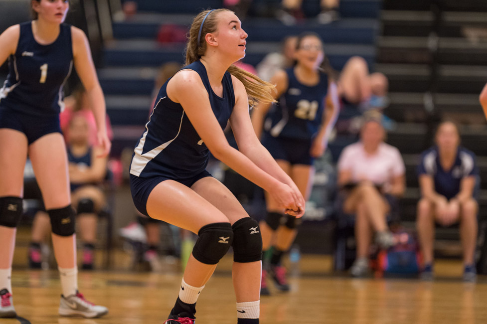 Junior Maddie Reid is one of Huntington's most outstanding players. (Darin Reed photo.)
