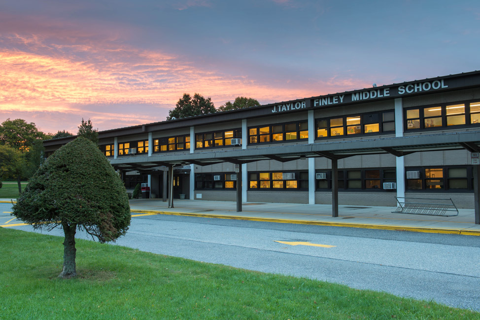 J. Taylor Finley Middle School opened in Sept. 1965. (Darin Reed photo) 