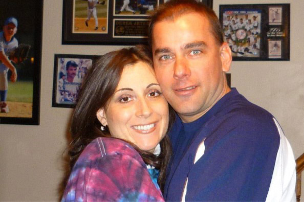 Christine Amodeo Palmer and her husband, Jim.