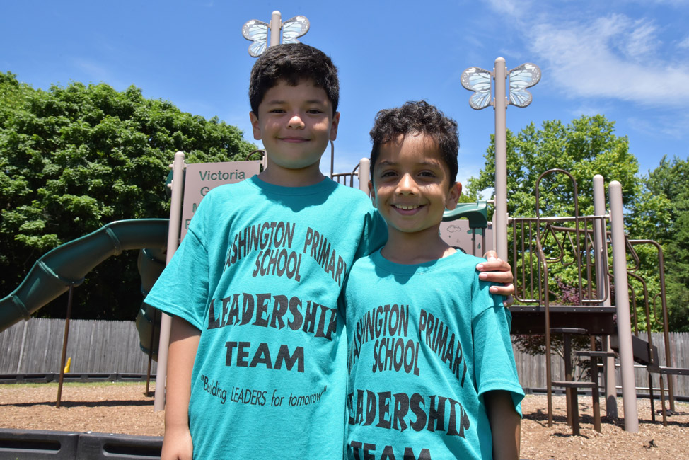 Washington fourth graders were proud members of the student leadership team