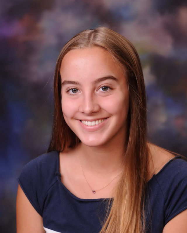 Senior Colette Barron is one of best Blue Devil runners.