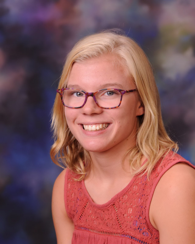 Senior Emma Farrell is vice president and treasurer of Huntington's Habitat for Humanity chapter.
