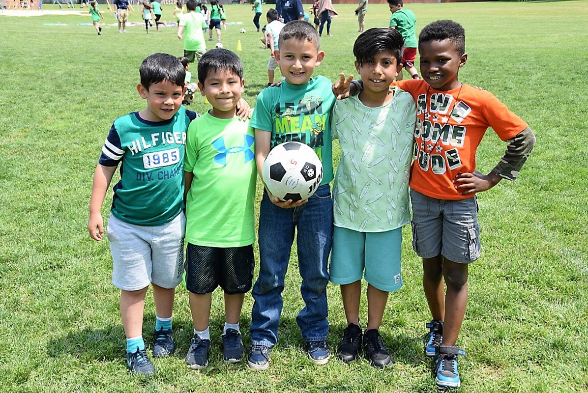 Washington Primary School students are all set for the new school year.